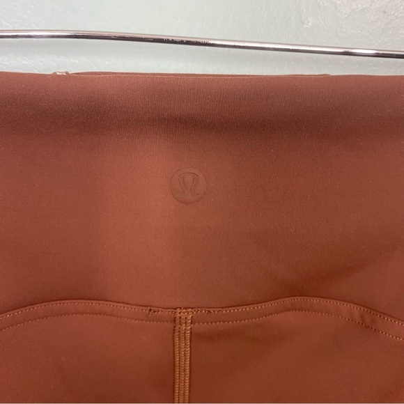 Lululemon Instill High Rise Tight Leggings Brown Sz 14 W5DJTS - Picture 6 of 7